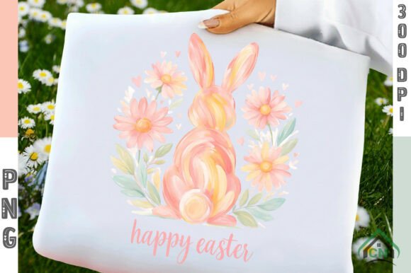 Download Happy Easter Png, Boho Floral Easter Png - Premium Resources