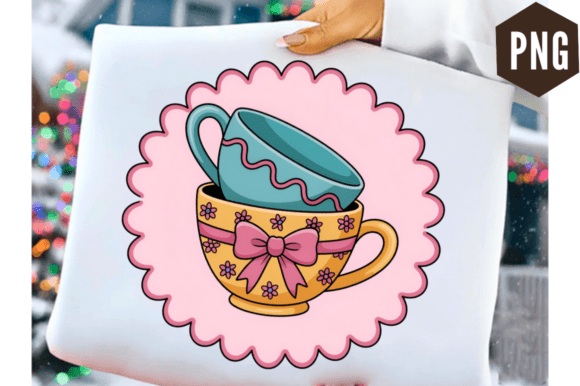 Download Cottagecore Easter Bunny Cup Clipart PNG - Premium Resources