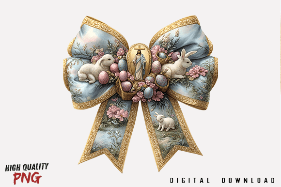 Download Easter Coquette Bow PNG,Jesus Easter PNG - Premium Bundle